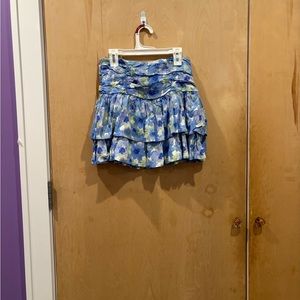 Forever 21 Floral Mini Skirt